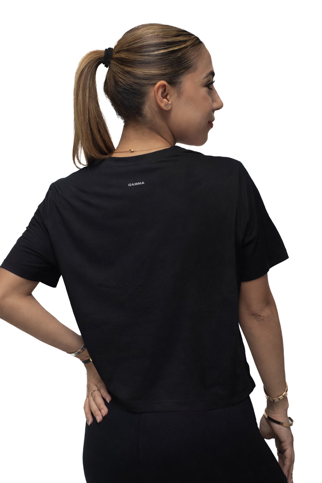 Tank deportivo corto negro