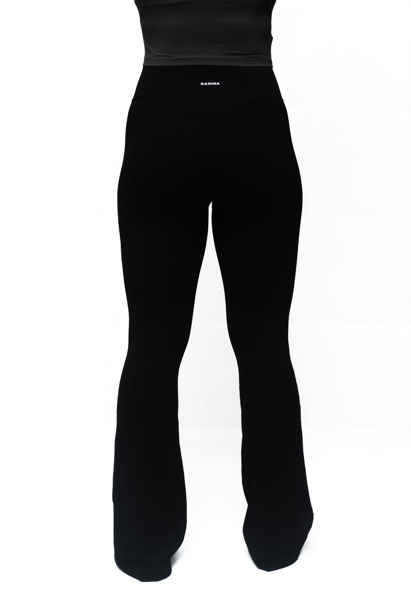 Legging acampanado negro