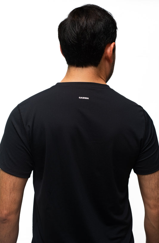 Playera alta absorción negra