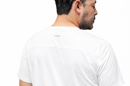 Playera deportiva Lycra blanca