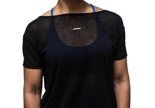 Top deportivo cruzado