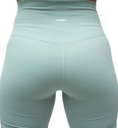 Short corto biker verde