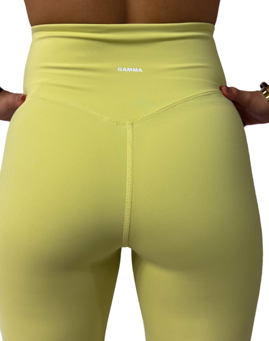 Legging alto amarillo